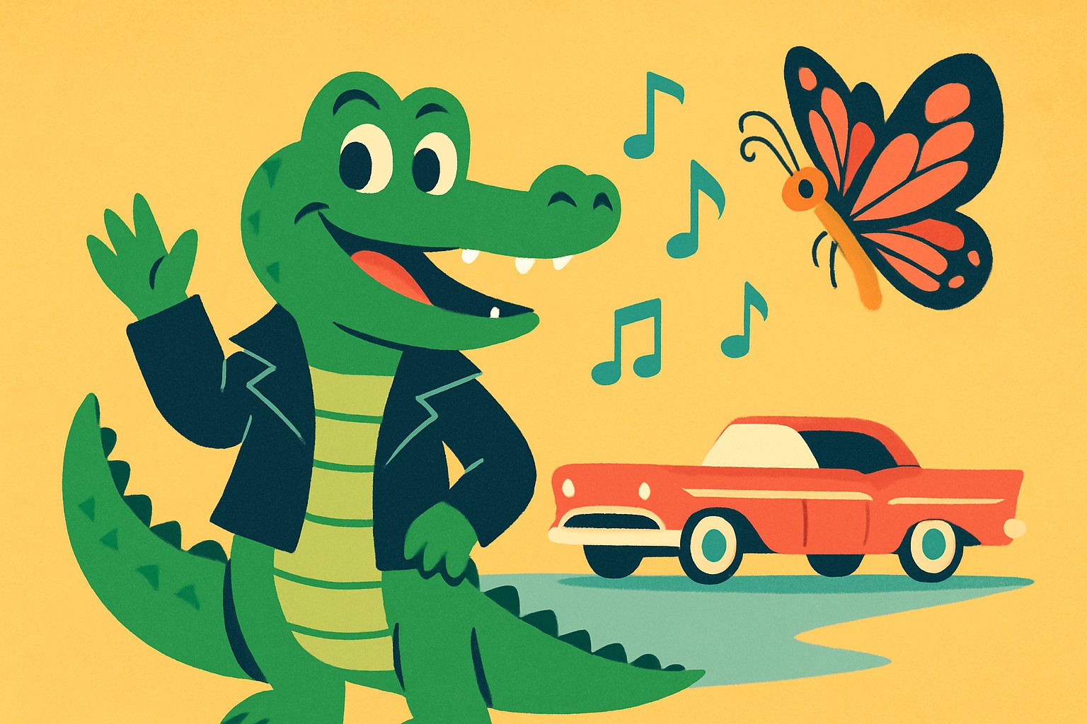 See You Later Alligator Bye Bye Butterfly - Origins and Meaning