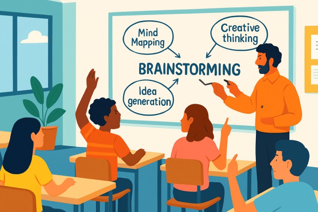 Synonym for Brainstorming That Teachers Actually Use