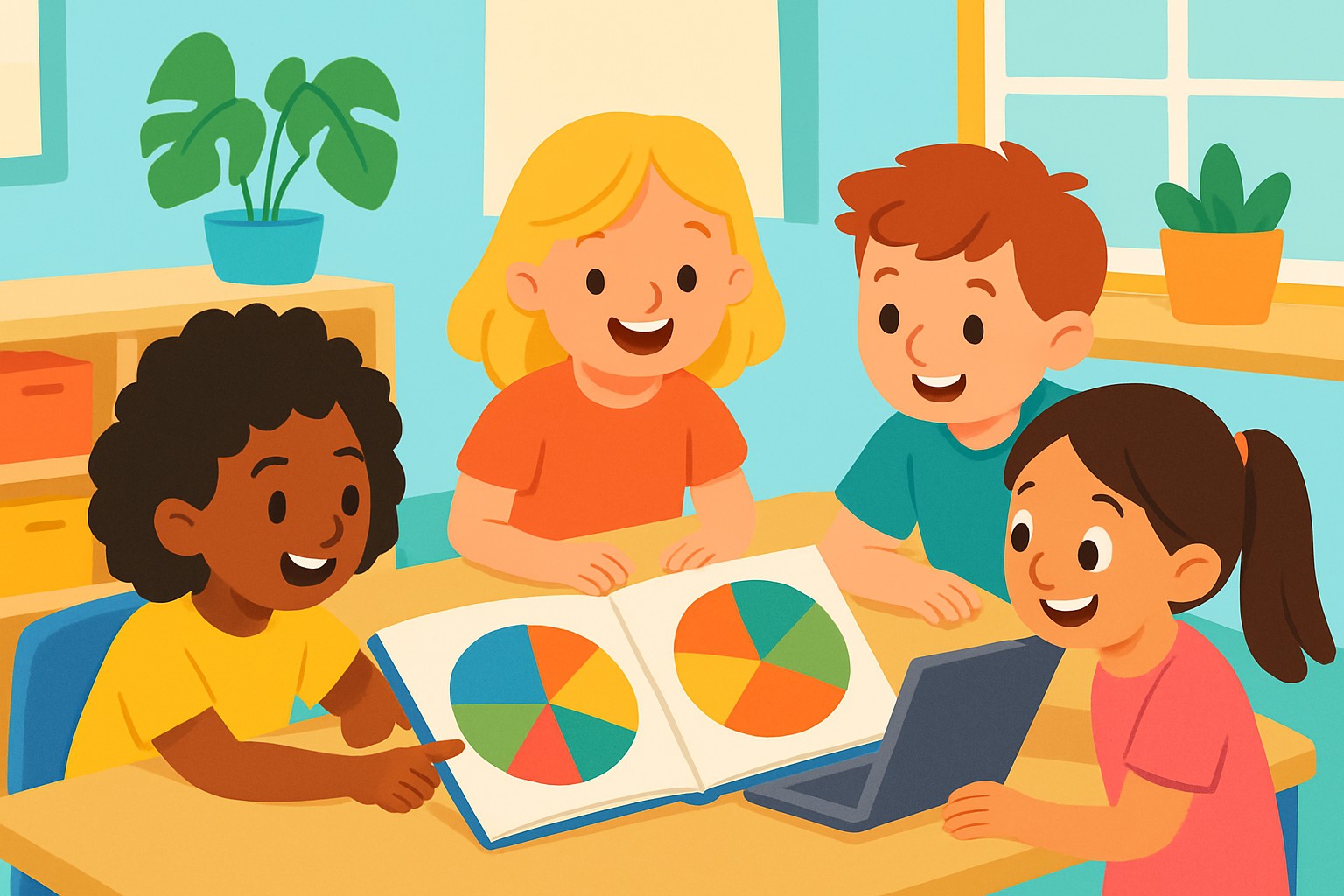 Picture Pie Book - Math Games for Young Learners
