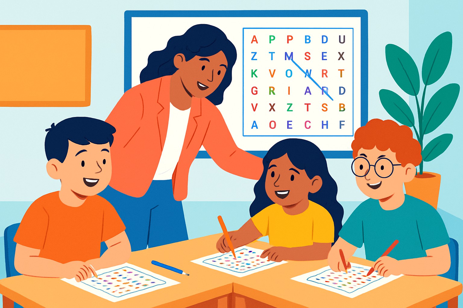 Create Fun Spelling Word Puzzles for Students
