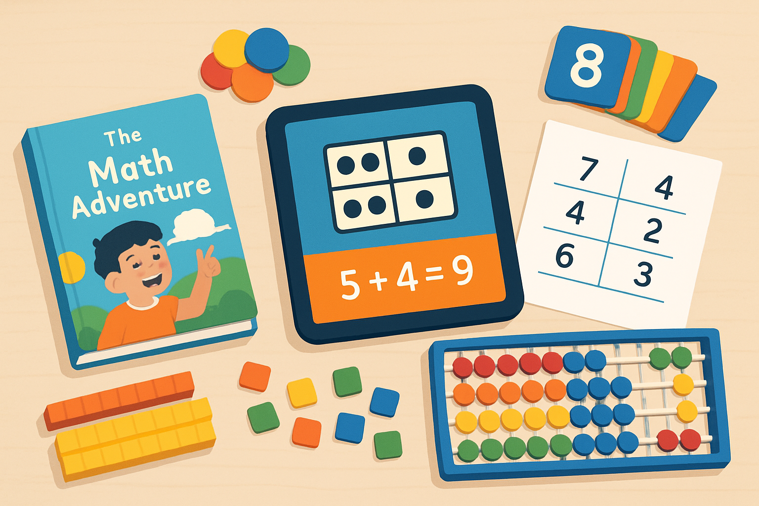 Resources and tools for 1st grade everyday math learning including books, worksheets, and digital apps.