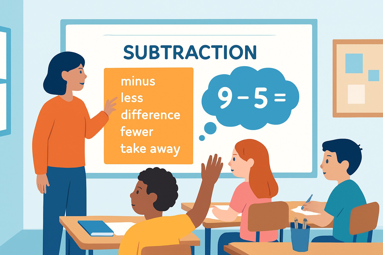 Using Subtraction Key Words To Understand Word Problems