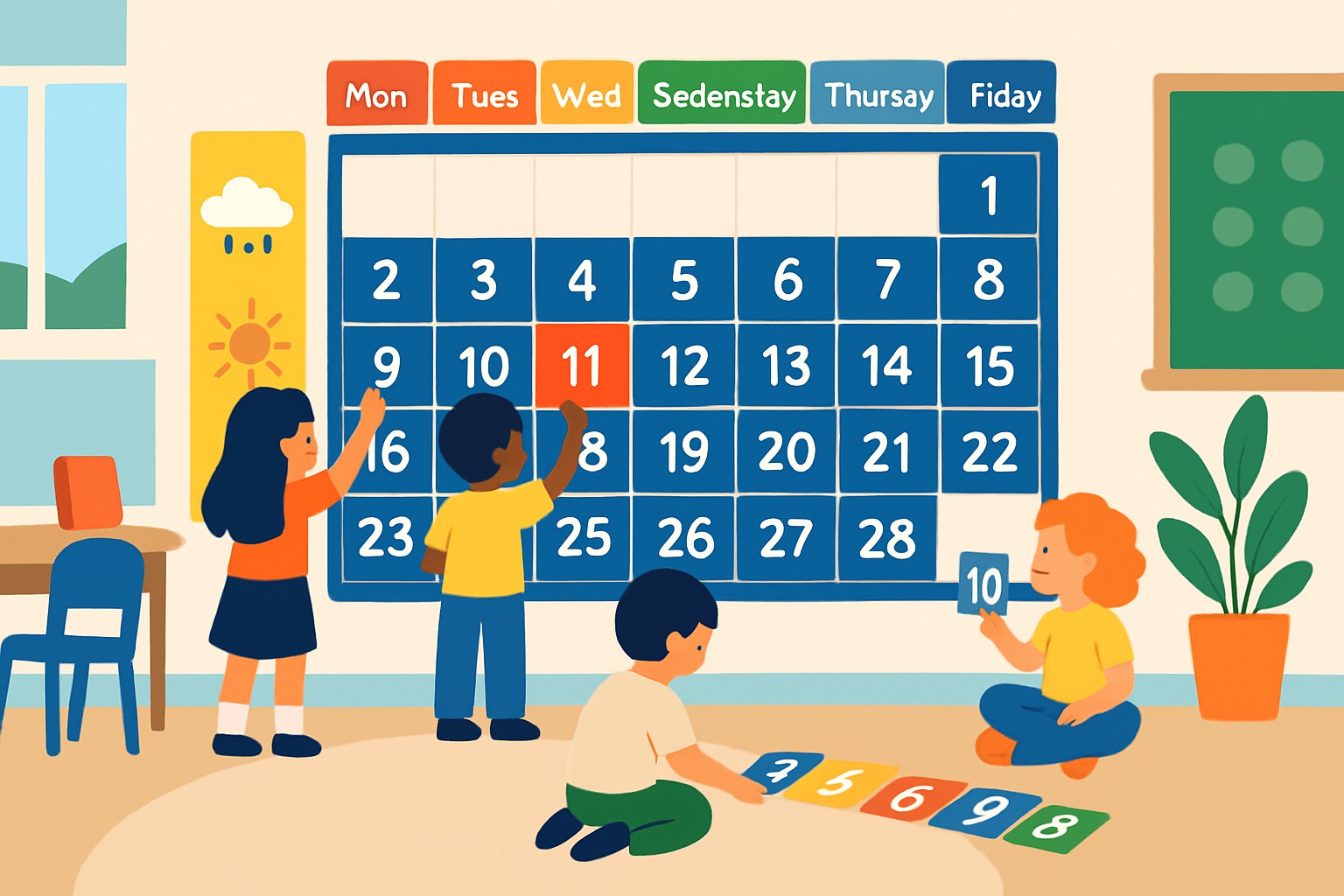 Everyday Calendar Math Explained for Classroom Use