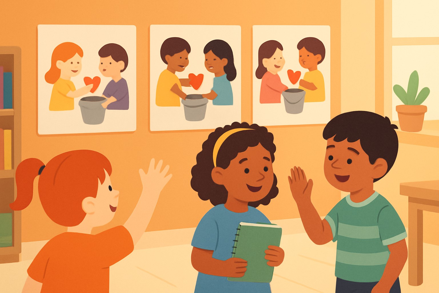Using Bucket Filler Pictures in Your Classroom