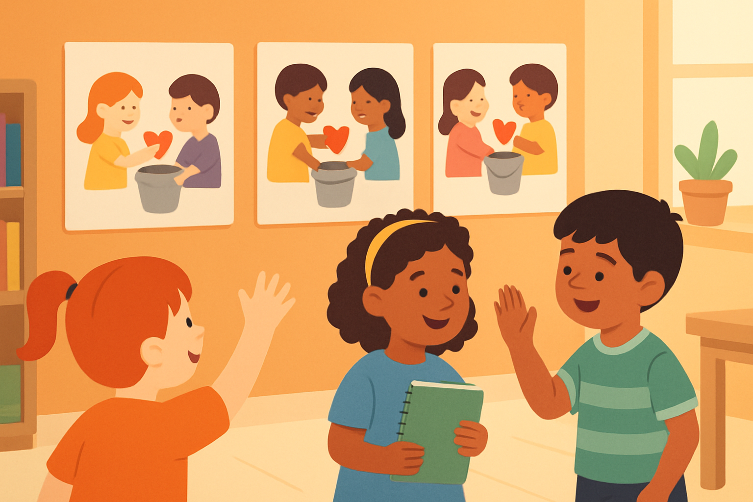 Using Bucket Filler Pictures in Your Classroom