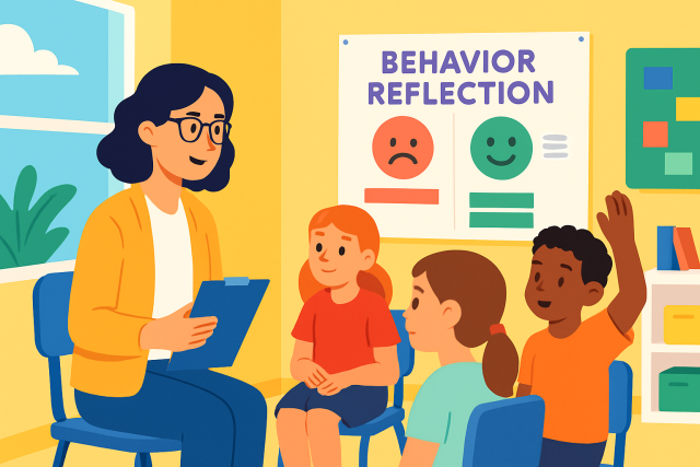 Using Behavior Reflection to Improve Classroom Conduct