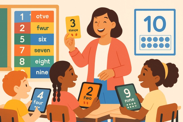 Teaching Kids How to Spell Numbers the Easy Way